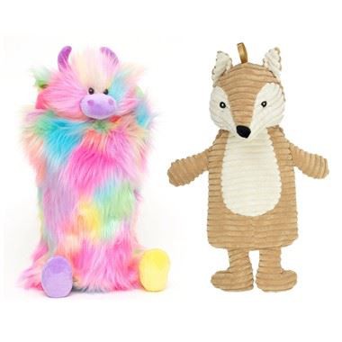 Peluş o'yinchoq issiq suv shishasi