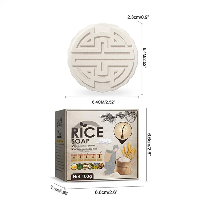 Hair Growth Rice Handmade Soap