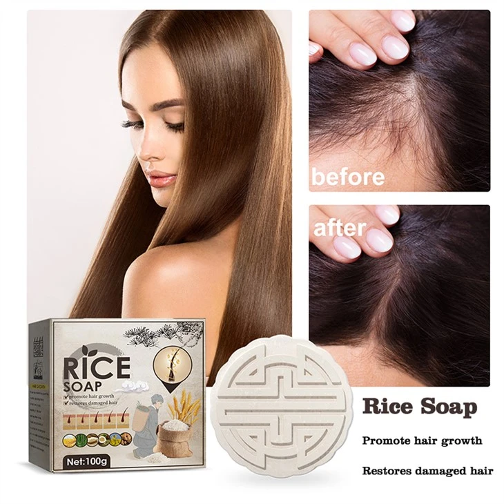 Hair Growth Rice Handmade Soap